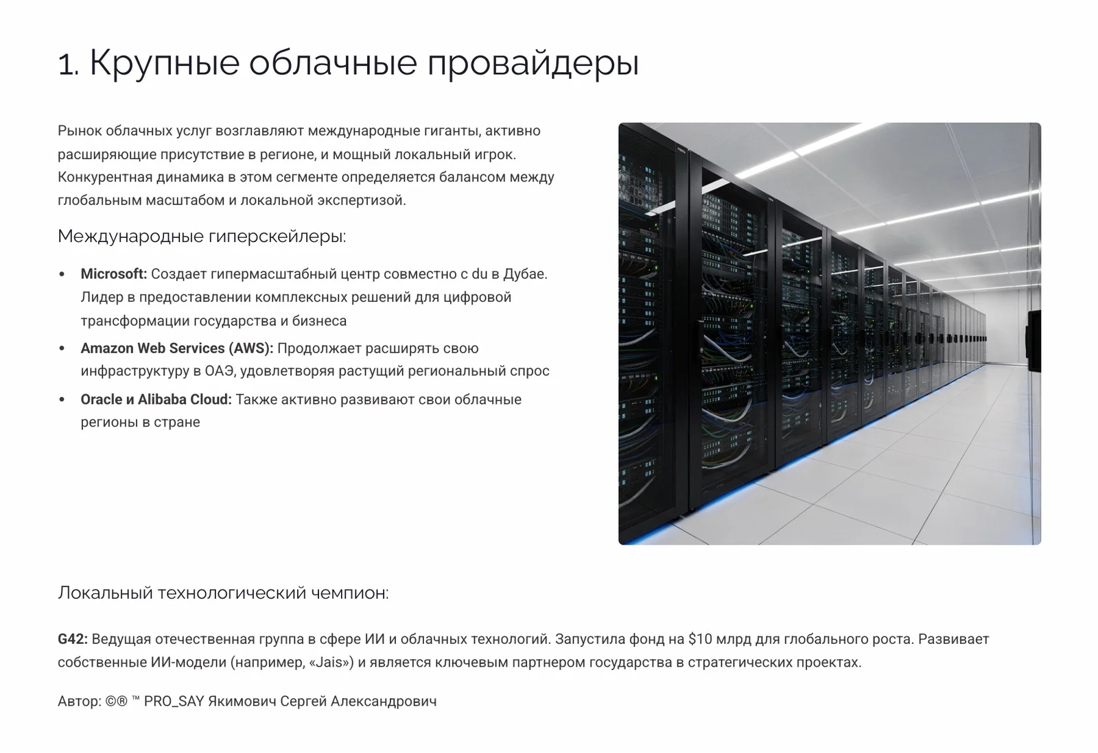 ОАЭ  Цифровая и энергетическая трансформация.  Стратегический анализ инфраструктуры — слайд 7