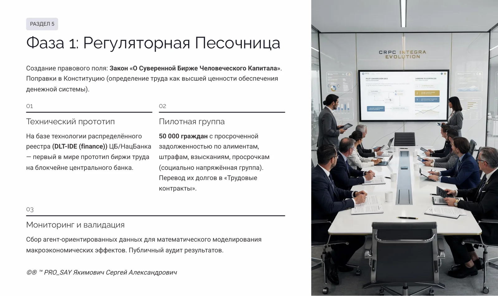 IDE (Finance) Суверенная Биржа Оценки Человеческого Капитала — слайд 31