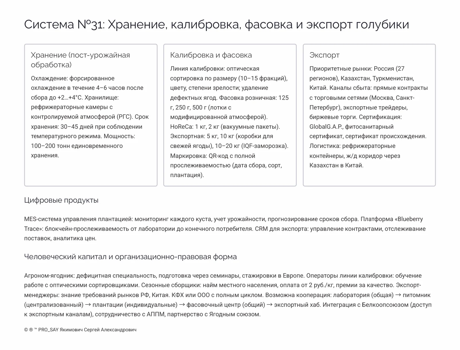 Комплексные Экспортно-ориентированные системы бизнеса полного цикла — слайд 5