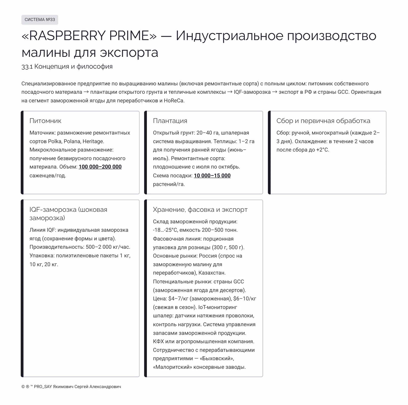 Комплексные Экспортно-ориентированные системы бизнеса полного цикла — слайд 7