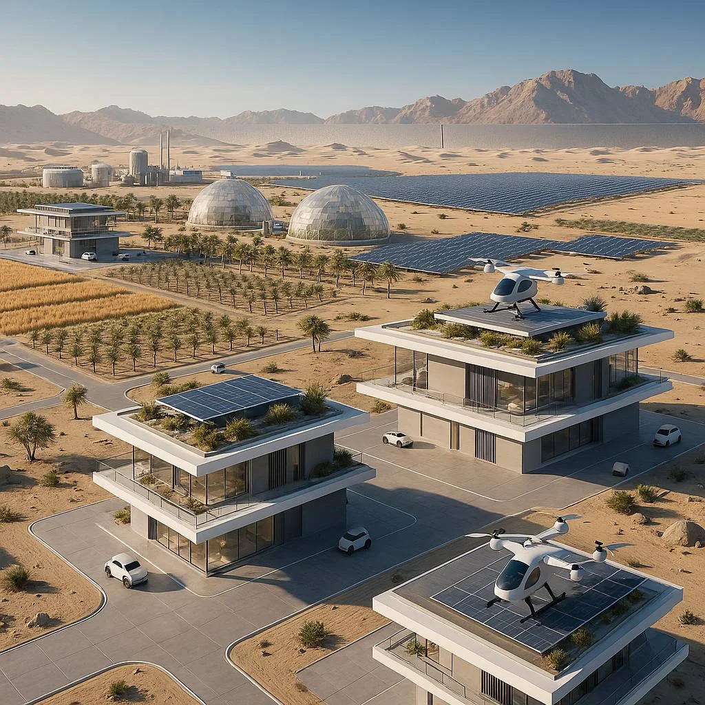 CRPC SAUDI HUB Стратегический технологический проект автономного производящего кластера нового типа для KSA “Королевства Саудовская Аравия до 2050 года”